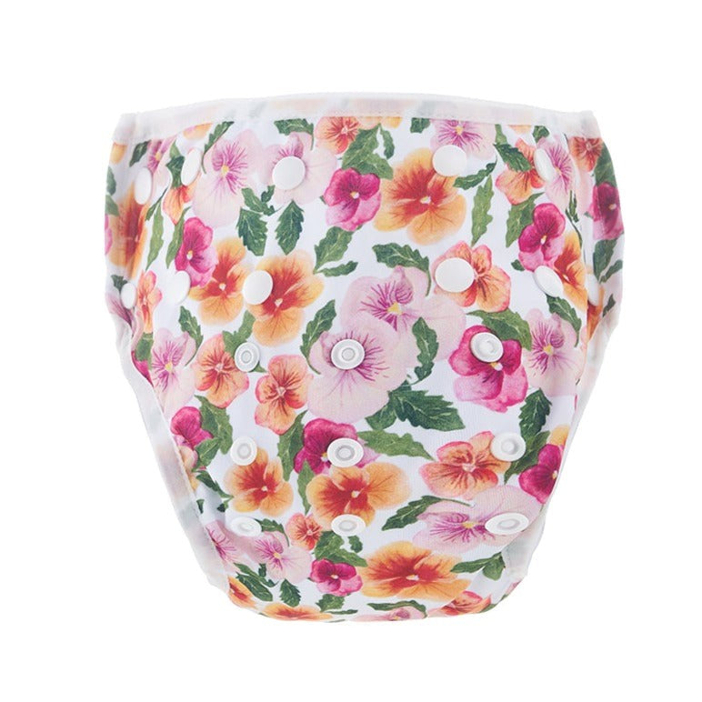 Bear and Moo Wild Pansy Swim Nappy