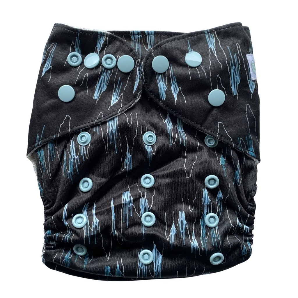 Bear and Moo, Waitomo Glowworms Cloth Nappy
