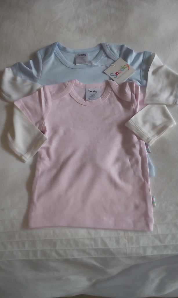 Snooky, Long Sleeve T shirt Blue /Pink