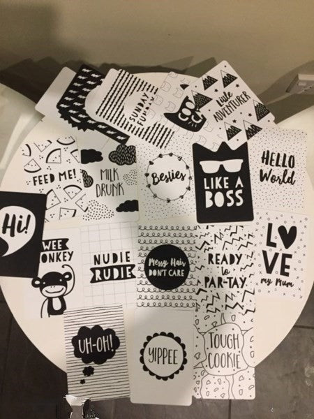 Rad Babe Milestones cards
