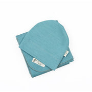 Baby wrap and beanie set