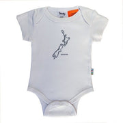 Snooky Body Suit with Short Sleeves with NZ motif