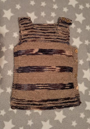 Handknitted Wool Vest ,3 months