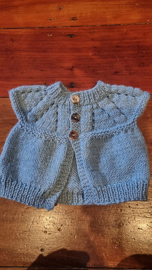 Prem ,Small newborn. Handknitted Vest