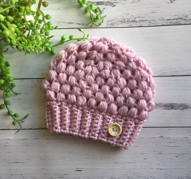 Handmade Crocheted Baby Beanie