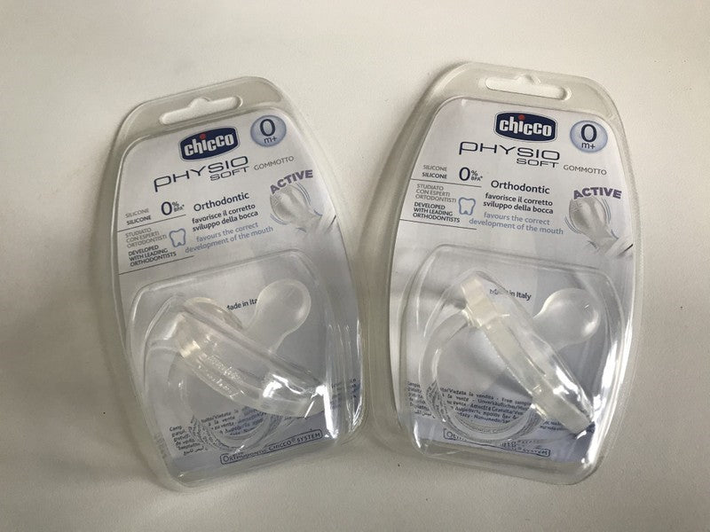 Chicco Physio Soft Soothers. O+