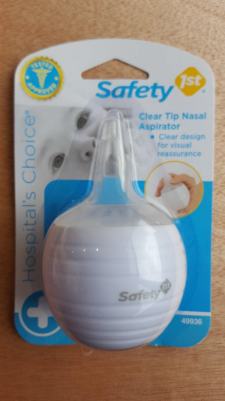 Safety First Clear Tip Nasal Aspirator