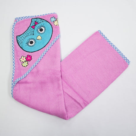Owl Hooded Baby Towel by Baby Bow